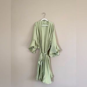 Soft Mint Robe